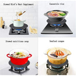 Gas Stove Heat Conduction Plate Household Pan Bottom Heat Collection Plate for Household Kitchen Cookware Pot Protection