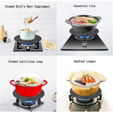 Gas Stove Heat Conduction Plate Household Pan Bottom Heat Collection Plate for Household Kitchen Cookware Pot Protection - Rear View