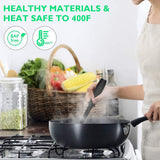 Meat Chopper Multifunctional Ground Beef Masher Ground Beef Turkey Nylon Chopper Utensil Non Stick Cookware - 45-Degree Angle