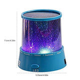 Romantic LED Night Sky Projector Lamp Kids Gift Star Light Novelty Lamp USB Lamp - Front View