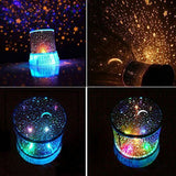 Romantic LED Night Sky Projector Lamp Kids Gift Star Light Novelty Lamp USB Lamp - 45-Degree Angle
