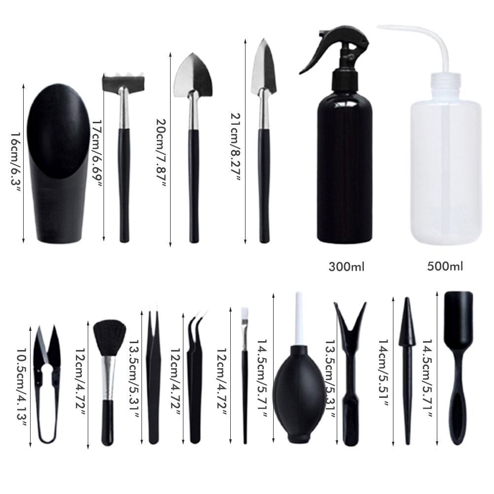 15PCS Heavy Duty Garden Tools Mini Gardening Hand Tools Set Gardening Tool Set Gardening Gifts