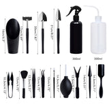 15PCS Heavy Duty Garden Tools Mini Gardening Hand Tools Set Gardening Tool Set Gardening Gifts