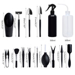 15PCS Heavy Duty Garden Tools Mini Gardening Hand Tools Set Gardening Tool Set Gardening Gifts