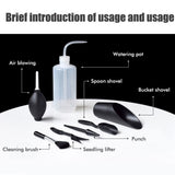 15PCS Heavy Duty Garden Tools Mini Gardening Hand Tools Set Gardening Tool Set Gardening Gifts
