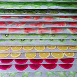Kitchen Non Stick Silicone Dehydrator Sheets for Fruit Reusable Food Dehydrator Sheets Dryer Mesh - Rear View