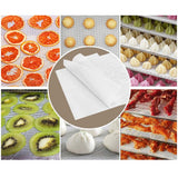 Kitchen Non Stick Silicone Dehydrator Sheets for Fruit Reusable Food Dehydrator Sheets Dryer Mesh - Close-Up Angle