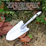 Stainless Steel Garden Trowel Potting Soil Scoop Hand Shovel Tool Soil Diggers for Gardening Planting Seedlings