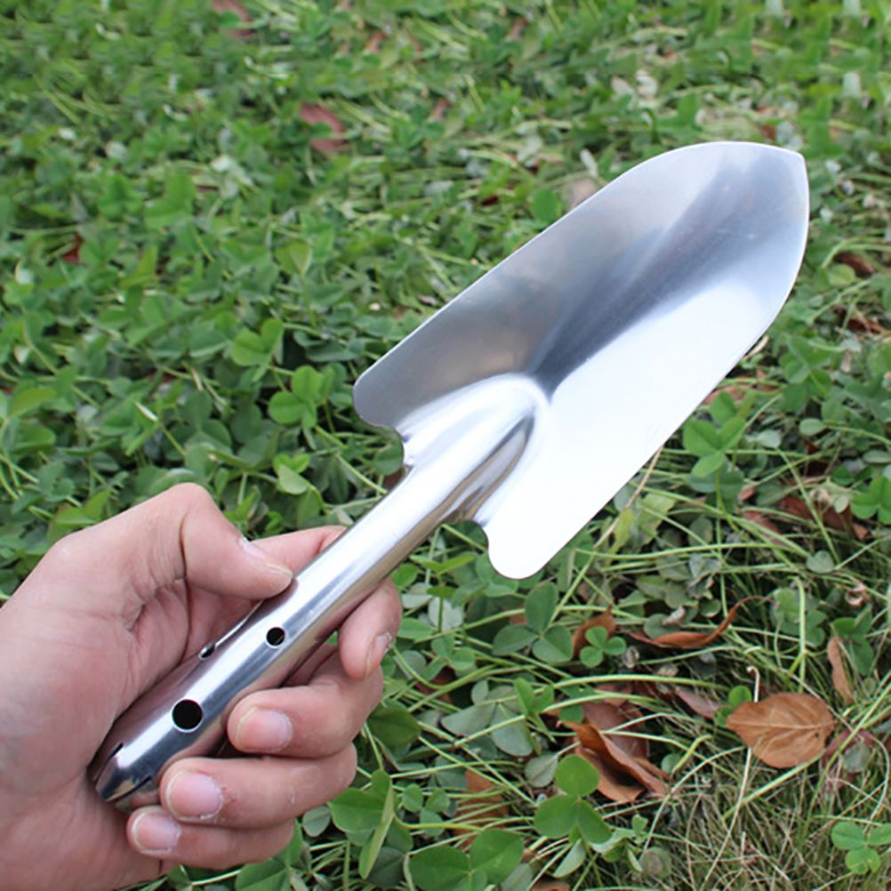 Stainless Steel Garden Trowel Potting Soil Scoop Hand Shovel Tool Soil Diggers for Gardening Planting Seedlings