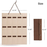 Hanging Sunglasses Organizer Wall Mounted 15 Slots Glasses Storage Organizer Holder