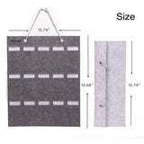 Hanging Sunglasses Organizer Wall Mounted 15 Slots Glasses Storage Organizer Holder - Rear View