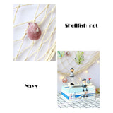 Decorative Fishing Net Wall Decor with Seashells Nautical Style Wall Hangings Ornament