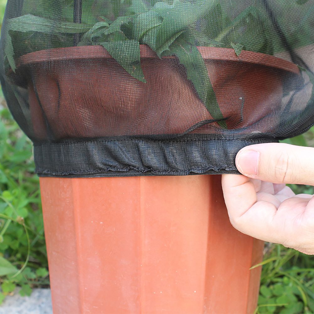 Plant Net Cover Protective Zipper Mesh Net Bag Garden Plant Cover Fruit Protection Garden Cover