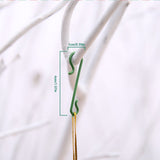 100Pcs Reusable Plastic Christmas Ornament Hooks Mini Hooks S Shaped Hangers for Xmas Home Decoration