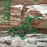 100Pcs Reusable Plastic Christmas Ornament Hooks Mini Hooks S Shaped Hangers for Xmas Home Decoration