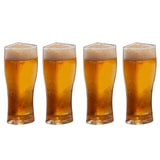4 in 1 Acrylic Beer Mug 4PCS Beer Mug Party Holiday Birthday Supplies Drink Beer Mug - Rear View