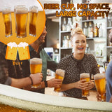 4 in 1 Acrylic Beer Mug 4PCS Beer Mug Party Holiday Birthday Supplies Drink Beer Mug - Extra Image