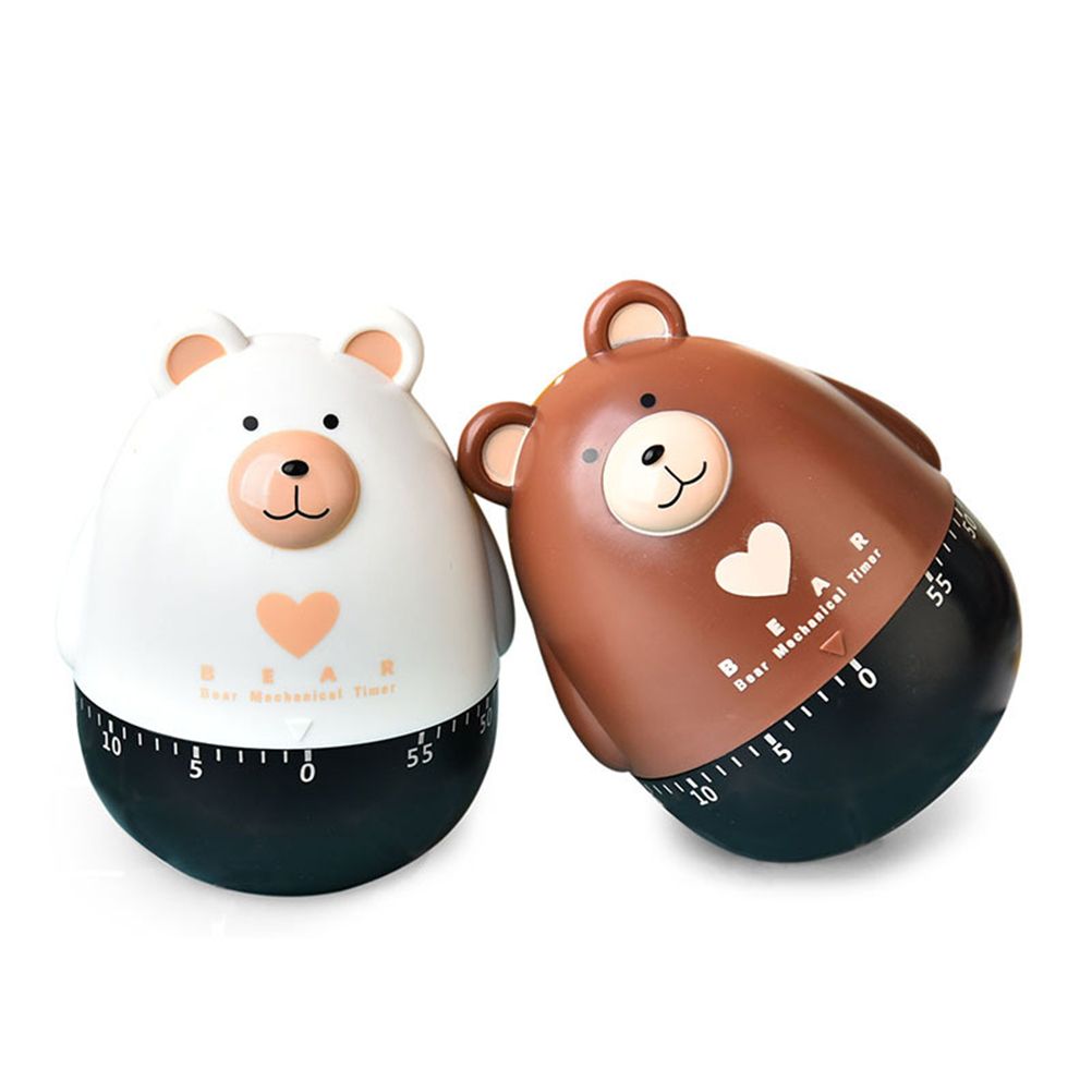 Bear Kitchen Timer Mechanical Kitchen Timer Clock Multipurpose Lovely Kitchen Cooking Tools