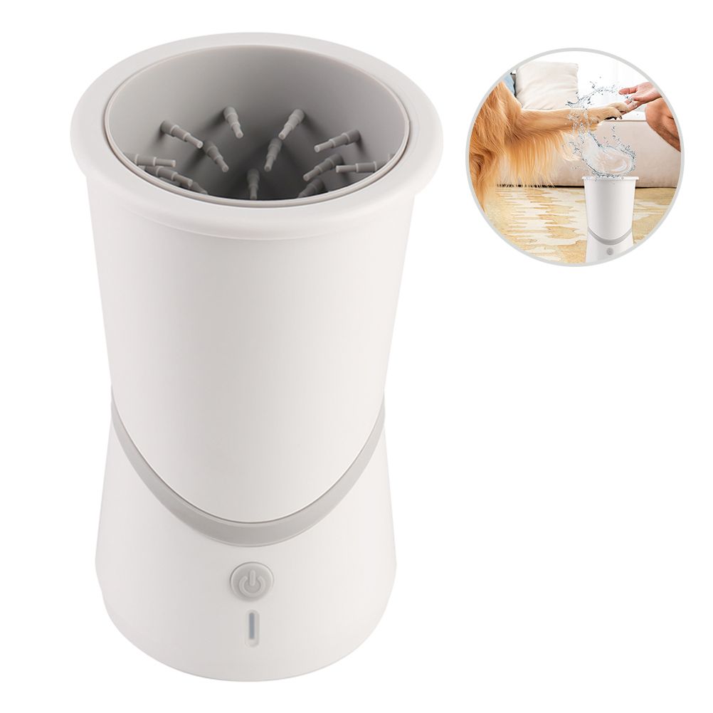 Pet Foot Washer USB Charging Automatic Dog Paw Cleaner Silicone Pet Foot Washing Cup for Dogs Cats