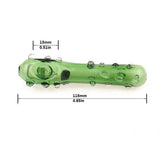 Cucumber Shape Design Glasses Pipe Party Funny Smoking Filter Tool - Front View