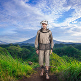 Unisex Ultra Fine Mesh Anti Mosquito Suit for Summer Outdoor Activities