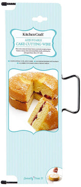 1PC Stainless Steel Adjustable Wire Cake Cutter Grater Leveler DIY Cake Baking Tool Cake Scraper