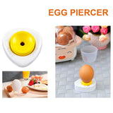 Egg Piercer Hole Seperater Bakery Tools Egg Puncher Piercer Kitchen Dining Bar Cooking Tools Egg Tools - Top-Down View