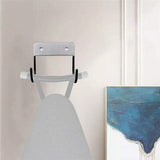 Wall Mount Ironing Board Holder Ironing Stainless Steel Board Wall Holder Wall Hanger No Ironing Board - 45-Degree Angle