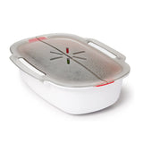 Microwave Cooker Food Container with Removable Basket - Extra Image