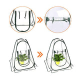 Portable PVC Warm Garden Tier Mini Household Plant Greenhouse Cover Transparent Winter Tent