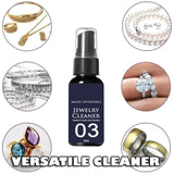 30ml Anti Tarnish Silver Jewelry Polishing Cleaner Cleaning Spray Useful Tool
