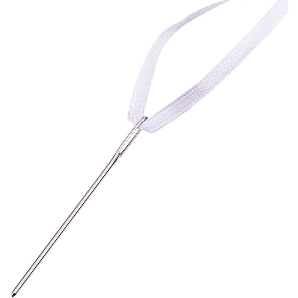 Large Eye Blunt Needles Steel Yarn Knitting Sewing Needles for Leather Projects Houseworking