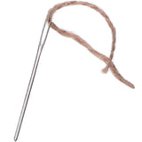Large Eye Blunt Needles Steel Yarn Knitting Sewing Needles for Leather Projects Houseworking