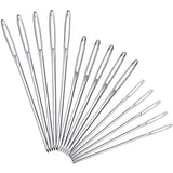 Large Eye Blunt Needles Steel Yarn Knitting Sewing Needles for Leather Projects Houseworking