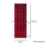 Patio Chaise Lounge Cushions Sun Lounger Cushions Pad Lounge Chair Cushion for Travel Holiday Indoor Outdoor