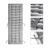 Patio Chaise Lounge Cushions Sun Lounger Cushions Pad Lounge Chair Cushion for Travel Holiday Indoor Outdoor