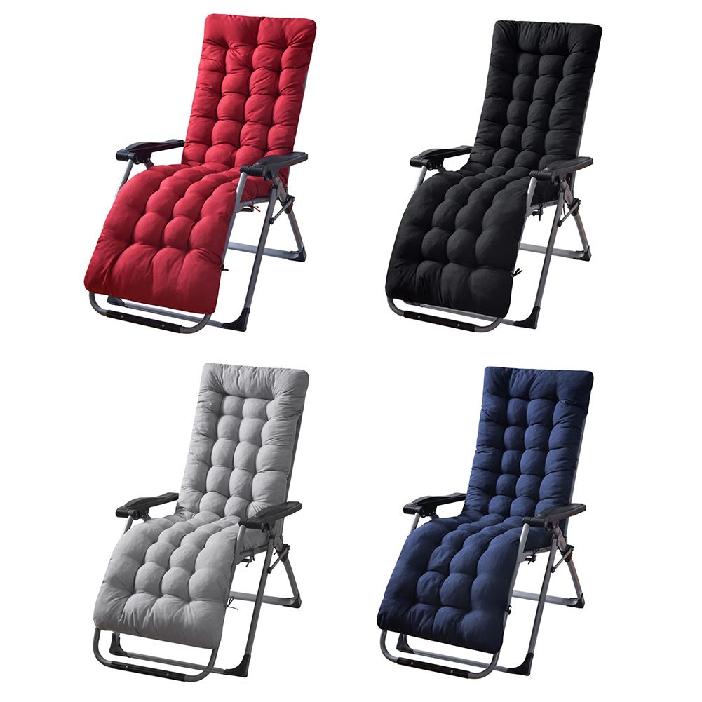 Patio Chaise Lounge Cushions Sun Lounger Cushions Pad Lounge Chair Cushion for Travel Holiday Indoor Outdoor