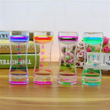 Colorful Liquid Timer Anxiety Relief Toys Liquid Motion Timer Bubble Timer Oil Hourglass Toys for Kids and Adults