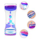 Colorful Liquid Timer Anxiety Relief Toys Liquid Motion Timer Bubble Timer Oil Hourglass Toys for Kids and Adults - Extra Image