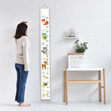 Baby Growth Height Chart Wall Ruler Stickers Decals for Kids Boys Wall Ruler for Children