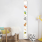 Baby Growth Height Chart Wall Ruler Stickers Decals for Kids Boys Wall Ruler for Children - Close-Up Angle