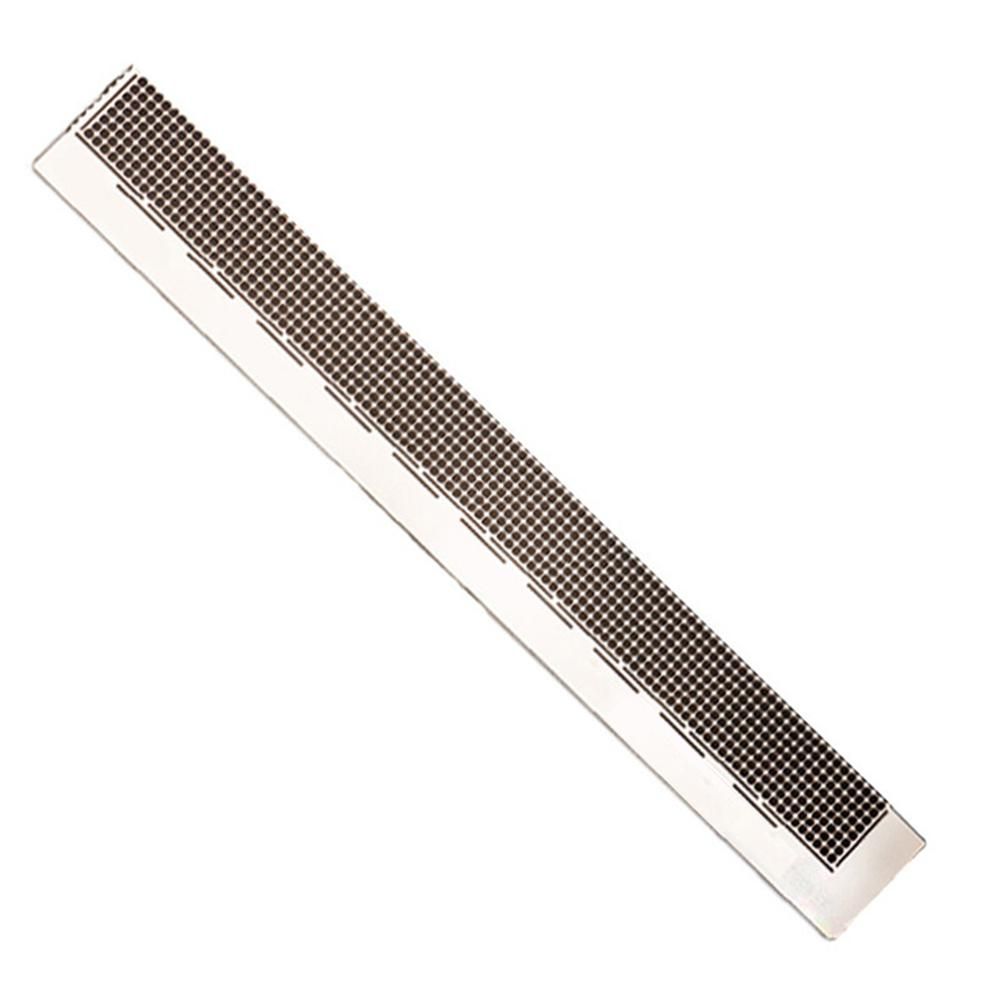 Rhinestone Painting Drawing Ruler Dot Drill Rhinestone Embroidery Mesh Ruler Stainless Steel Ruler Tool