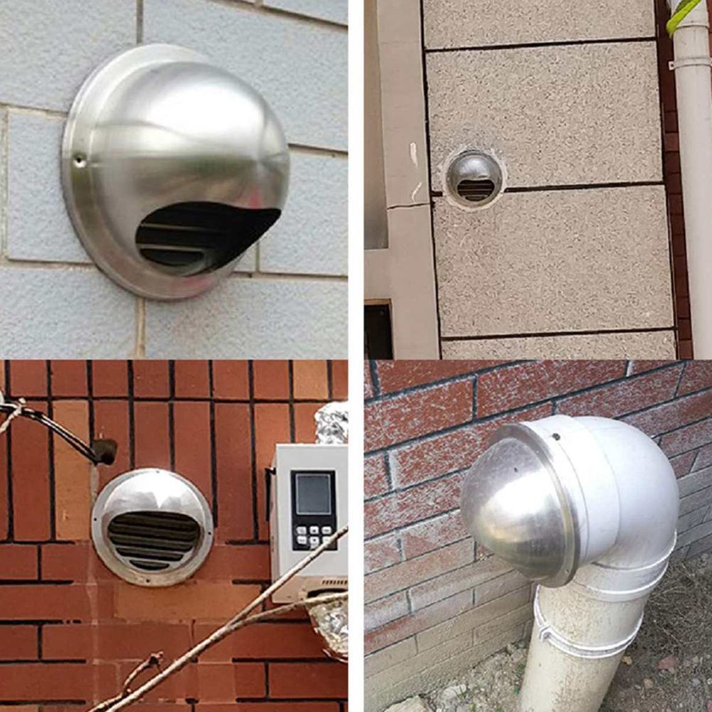 100/150mm Ventilation Outlet Stainless Steel Air Vent Grille Cover