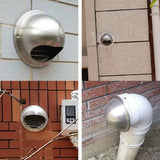100/150mm Ventilation Outlet Stainless Steel Air Vent Grille Cover