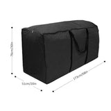 Christmas Tree Storage Bag Oxford Cloth Artificial Xmas Tree Duffel Style Storage Bag - Front View
