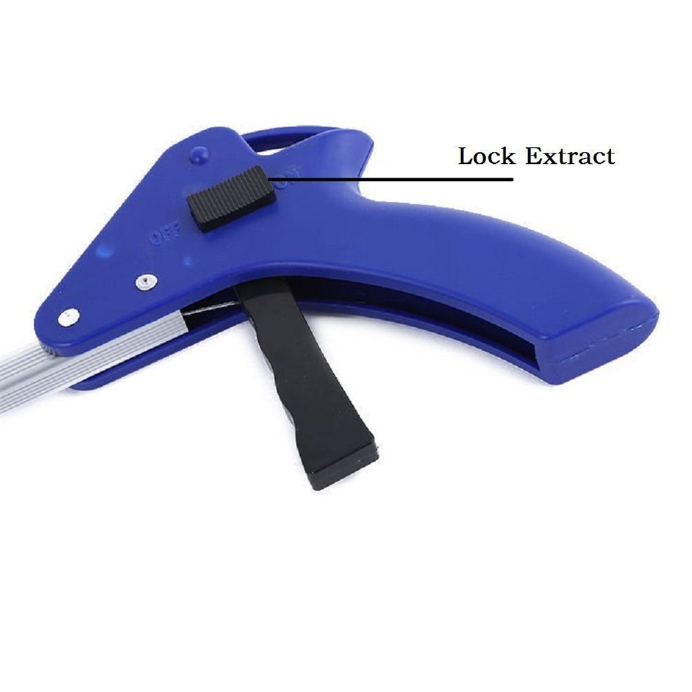 Foldable Reacher Grabber Aluminum Alloy Suction Cup Grip Grabber Pick Up Tool for Litter Picker Trash Garbage