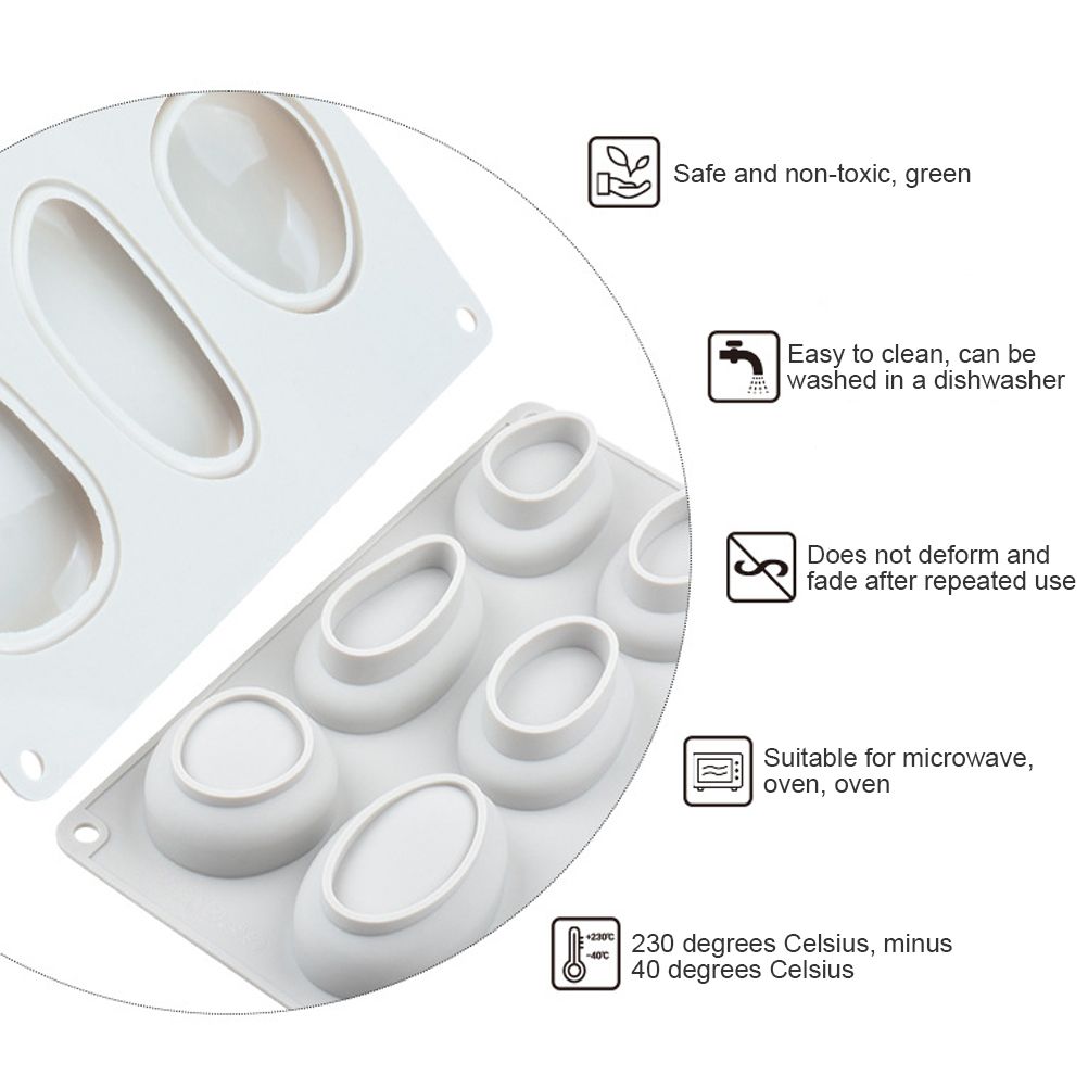 Cobblestone Shaped Cake Mold 3D Pebbled Pastry Mold Silicone Baking Mold