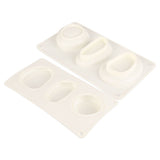 Cobblestone Shaped Cake Mold 3D Pebbled Pastry Mold Silicone Baking Mold - Rear View