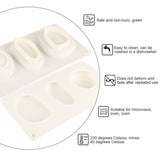 Cobblestone Shaped Cake Mold 3D Pebbled Pastry Mold Silicone Baking Mold