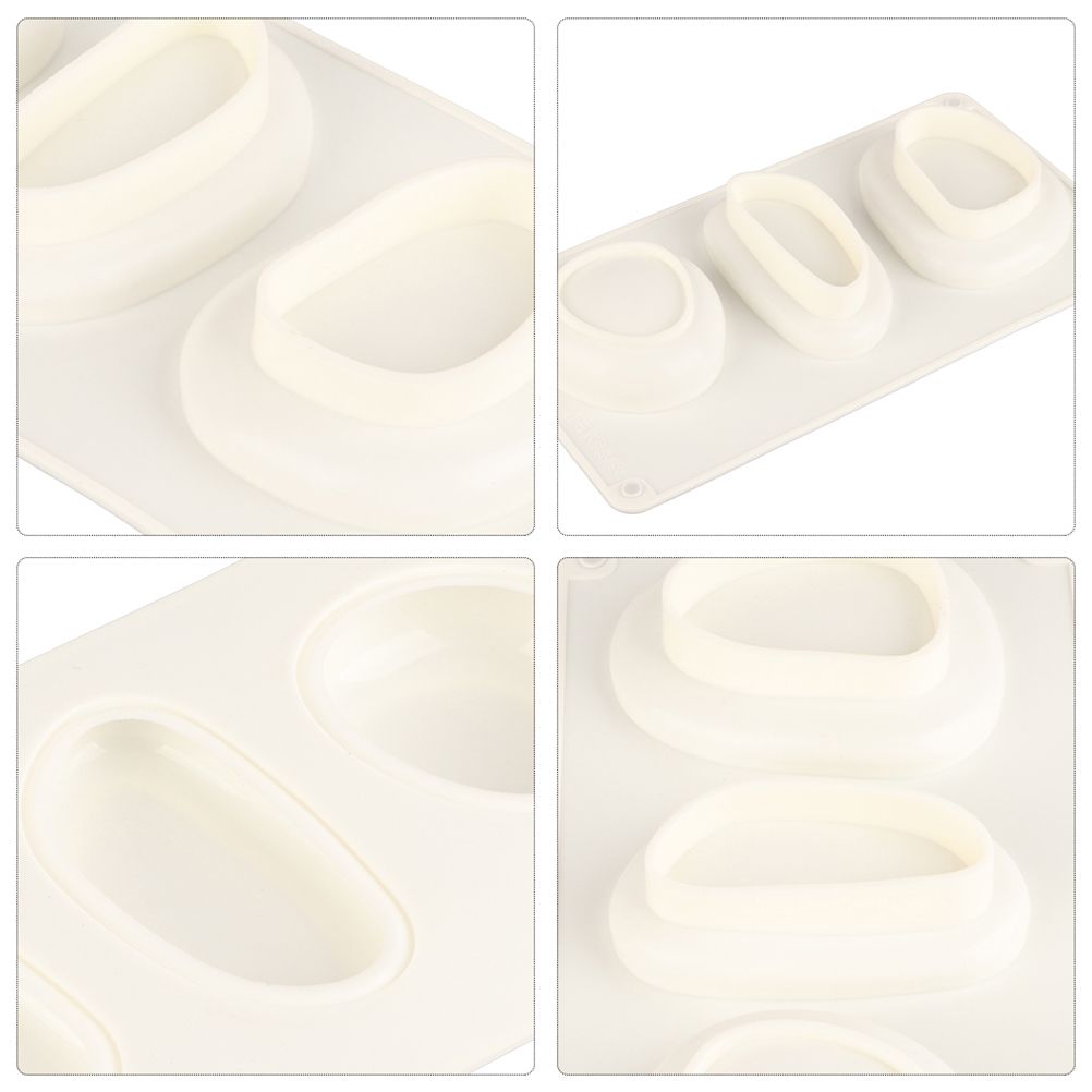 Cobblestone Shaped Cake Mold 3D Pebbled Pastry Mold Silicone Baking Mold